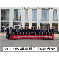 谭超医生参加2018欧洲鼻整形修复大会
