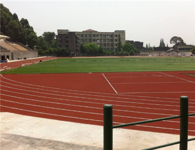 新疆混合型塑胶跑道|新疆五家渠混合型塑胶跑道 