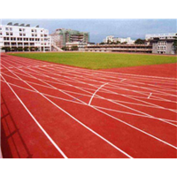 新疆塑胶球场厂家|新疆克孜勒苏透气型塑胶跑道 