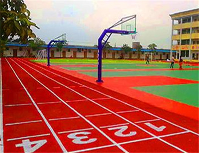 新疆哈密塑胶跑道材料|新疆图木舒克塑胶跑道材料 