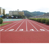 新疆和田塑胶跑道|新疆阿勒泰透气型塑胶跑道 