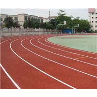 新疆伊犁塑胶跑道材料厂家|新疆和田透气型塑胶跑道 