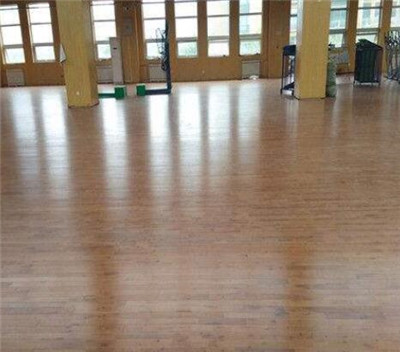 新疆体育馆木地板|新疆和田室内田径场案例 