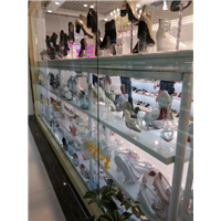 银川超市展示柜， 银川箱包展示柜 