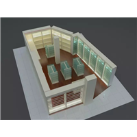 银川玻璃展示柜厂家- 银川手机展示柜厂家 