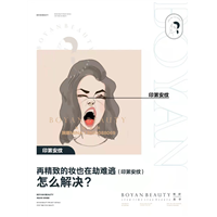 博妍剥离印第安纹