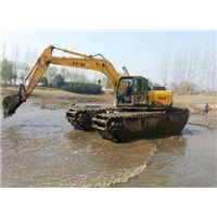 水陆两用挖机出租公司|河道清淤施工队 