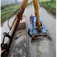 水上清淤挖掘机租赁公司|河道清淤需要什么资质 