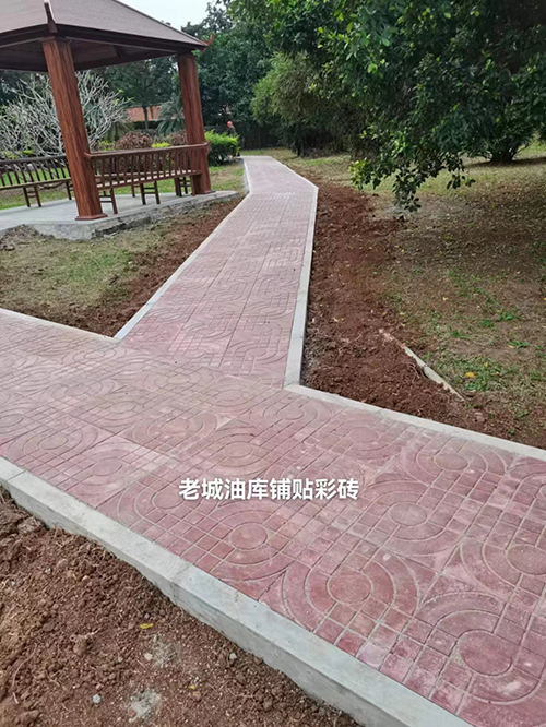彩砖铺贴工程