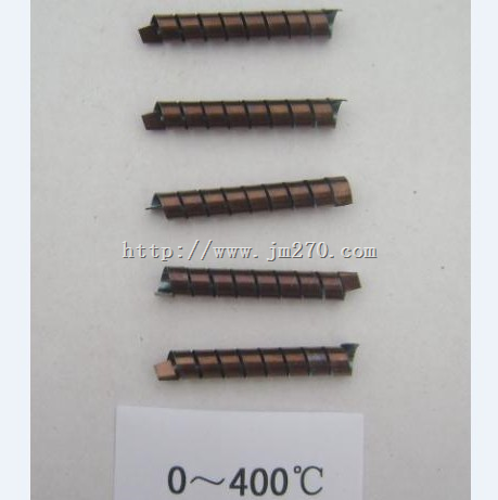 0～400℃双金属元件 