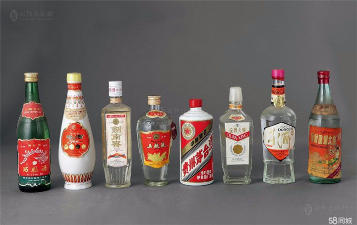 嵊州正规回收80年81年82年83年84年茅台酒 