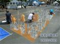 深圳文化墙彩绘城市文化墙绘*深圳3D画