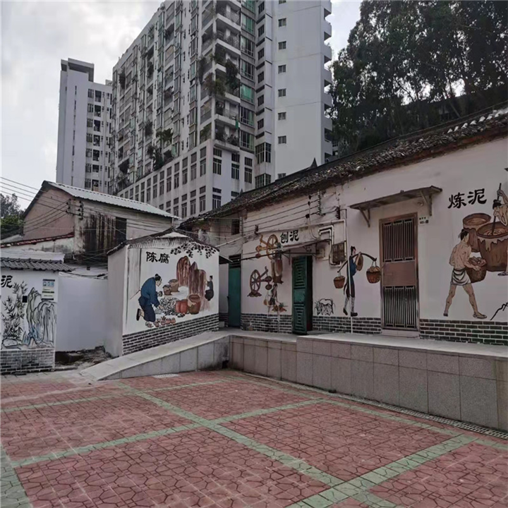 深圳文化墙墙绘