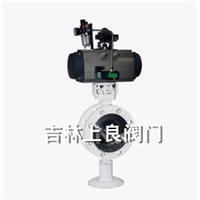 气动法兰式硬密封蝶阀 