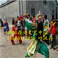 揭阳舞龙舞狮表演，潮汕秧歌 