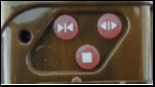 "红门430推盖三键遥控器 " 