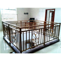 深圳优质锌钢护栏 铁艺栏杆供应 