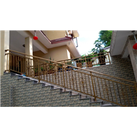 东莞锌钢楼梯扶手 铁艺护栏厂家 