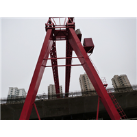 山西长治龙门吊出租厂家现场指导安装 