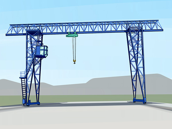 江苏南通龙门吊出租公司半门式龙门吊设计合理 