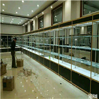 银川玻璃展示柜 透明玻璃 环保雅观 批发供应