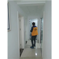 兴业时代花园室内甲醛治理中 
