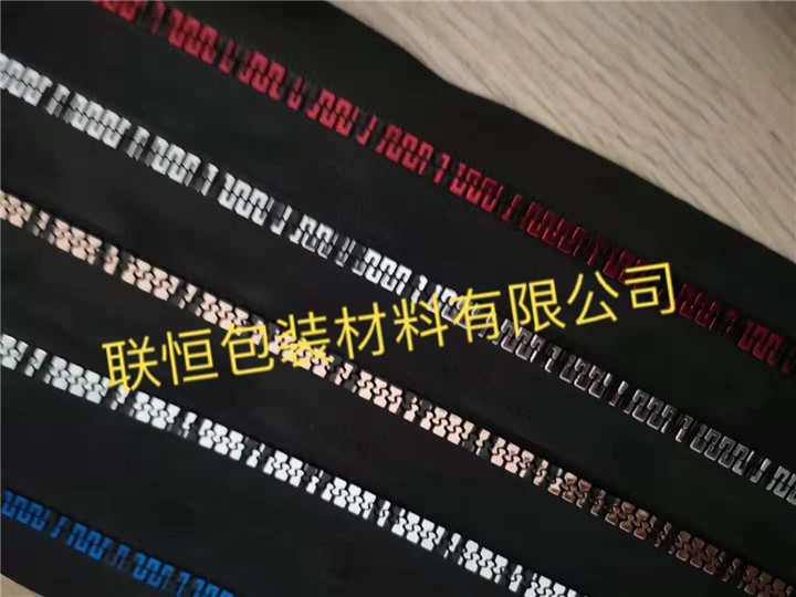 供应批发耐刮洗拉链专用烫金纸 