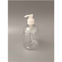 250ml300ml500ml消毒水洗手液PET透明塑料按压沐浴露洗发水喷雾瓶 