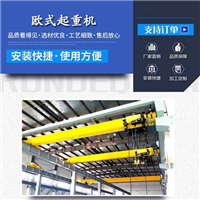 河北石家庄欧式起重机5吨10吨行车销量高