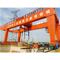 江苏无锡龙门吊出租120吨单梁门式起重机 