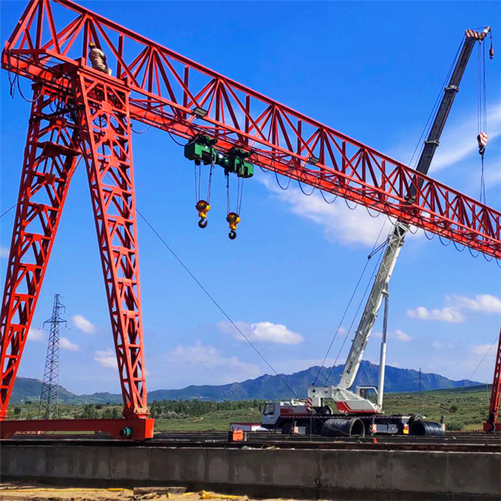 福建泉州龙门吊出租公司80t龙门吊持续开发新产品满足需求