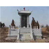 山东青石板材墓碑