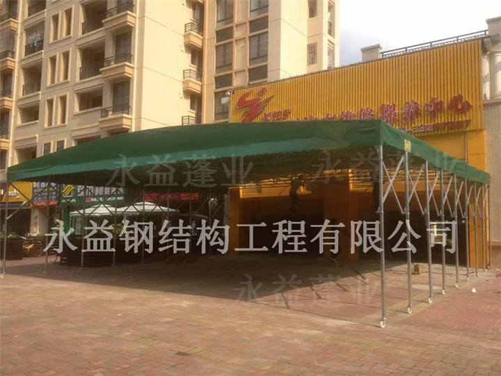 惠州户外停车遮阳篷｜汕头户外停车篷厂家