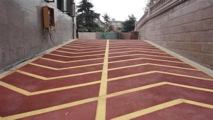 北京环氧防滑坡道地坪制作价格咨询环氧防公司