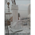 石碑龟驮石碑加工石碑厂家汉白玉石碑