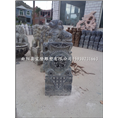 仿古石雕门墩狮子抱鼓石招财石鼓石墩