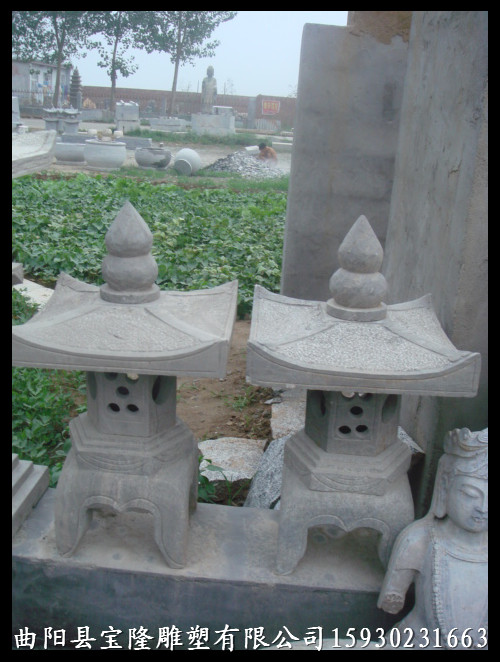 青石仿古拴马桩石雕拴马桩石头石灯古代石灯