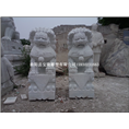 石雕狮子汉白玉狮子雕刻狮子看门狮子雕刻