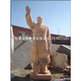 晚霞红伟人象石雕**雕像汉白玉名人雕像