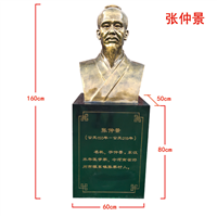 张仲景半身像雕塑摆件 