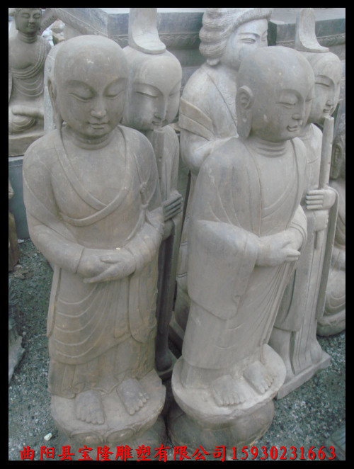 仿古石雕佛像青石做旧佛像石头佛像仿古人物