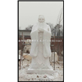 汉白玉石雕孔子雕像校园雕塑名人雕塑
