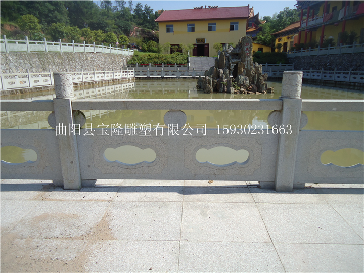 石雕栏板拱桥栏板汉白玉雕花栏杆浮雕栏杆