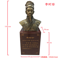 **名医李时珍雕像 