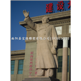 大理石伟人雕像**挥手雕像石头雕像雕塑 