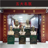 李时珍扁鹊华佗半身像 