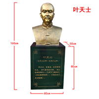 **名医叶天士雕塑像 