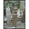 仿古石雕拴马桩狮子拴马桩十二生肖拴马桩