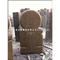 仿古石雕门墩青石做旧门墩石头门墩抱鼓石