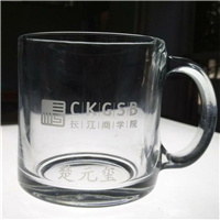 玻璃激光刻字水晶奖杯激光雕刻玻璃工艺品激光打标加工